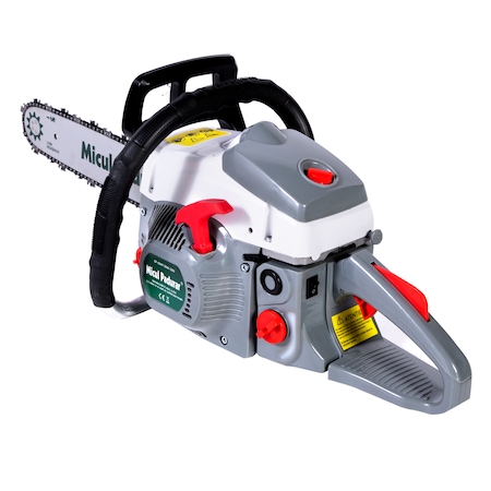 Drujba pe benzina Micul Padurar 5200 gri, 55 CC, 2.99 Cp, lama 40 cm, Ulei Amestec, Ulei Ungere Lant