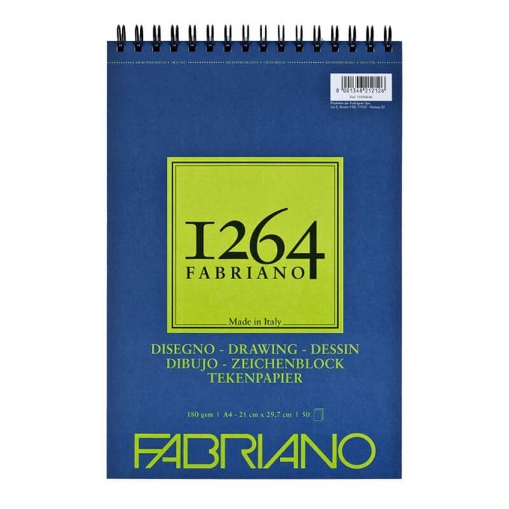 Bloc hartie desen A4 Drawing 1264 Fabriano