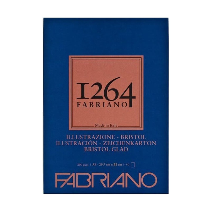 Bloc hartie desen A4 Bristol 1264 Fabriano
