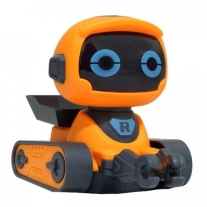 Robot pentru copii SONNE Home NOVA, Radiocontrolat, Cu sunet si lumina, Portocaliu