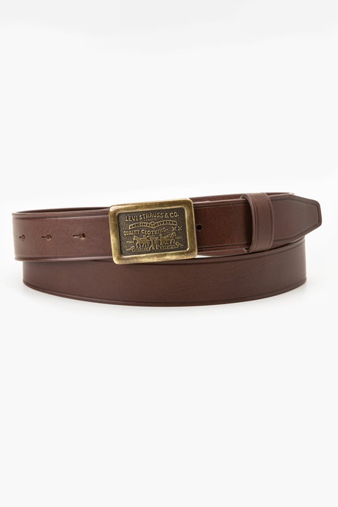 Levi's, Кожен колан Two Horse с плоска тока