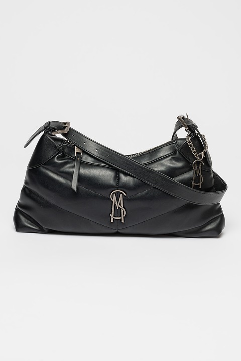 Steve Madden, Gal műbőr válltáska, Fekete