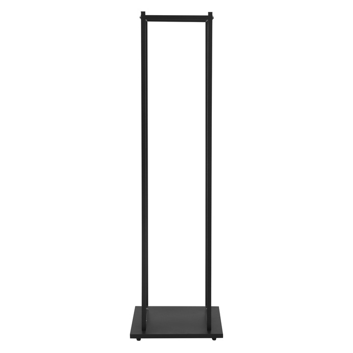 Suport pentru lemne de foc ML-Design, otel, negru, 33 x 115 x 33 cm, usor de asamblat, constructie stabila si robusta