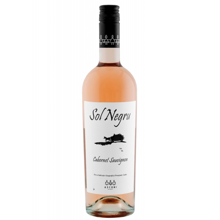 Розе Asconi Sol Negru Rose, Каберне Совиньон, Молдова, 750 мл