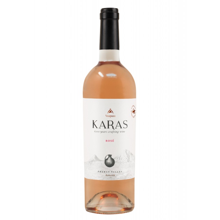 Розе Karas rose classic, Купаж - Сирени / Сира, Армения, 750 мл