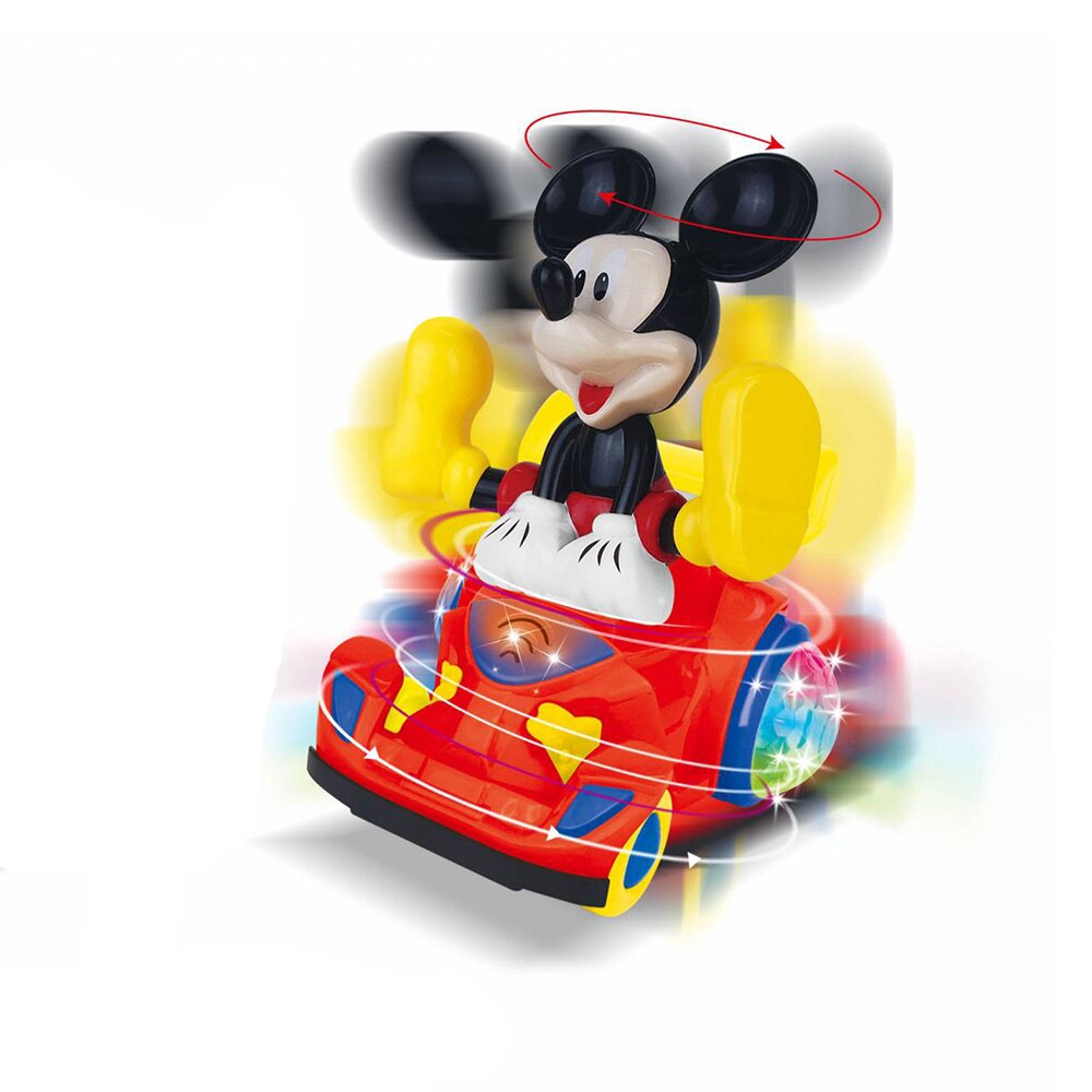 Jucarie muzicala Mickey Mouse, Cu carucior, Luminoasa - eMAG.ro