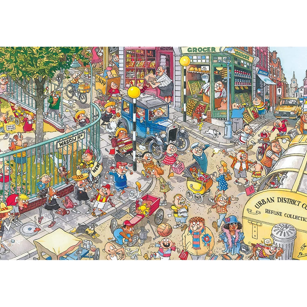 Puzzle WASGIJ Original 36 - Risoluzioni Capodanno! Jumbo 1000 Pezzi, Multicolore