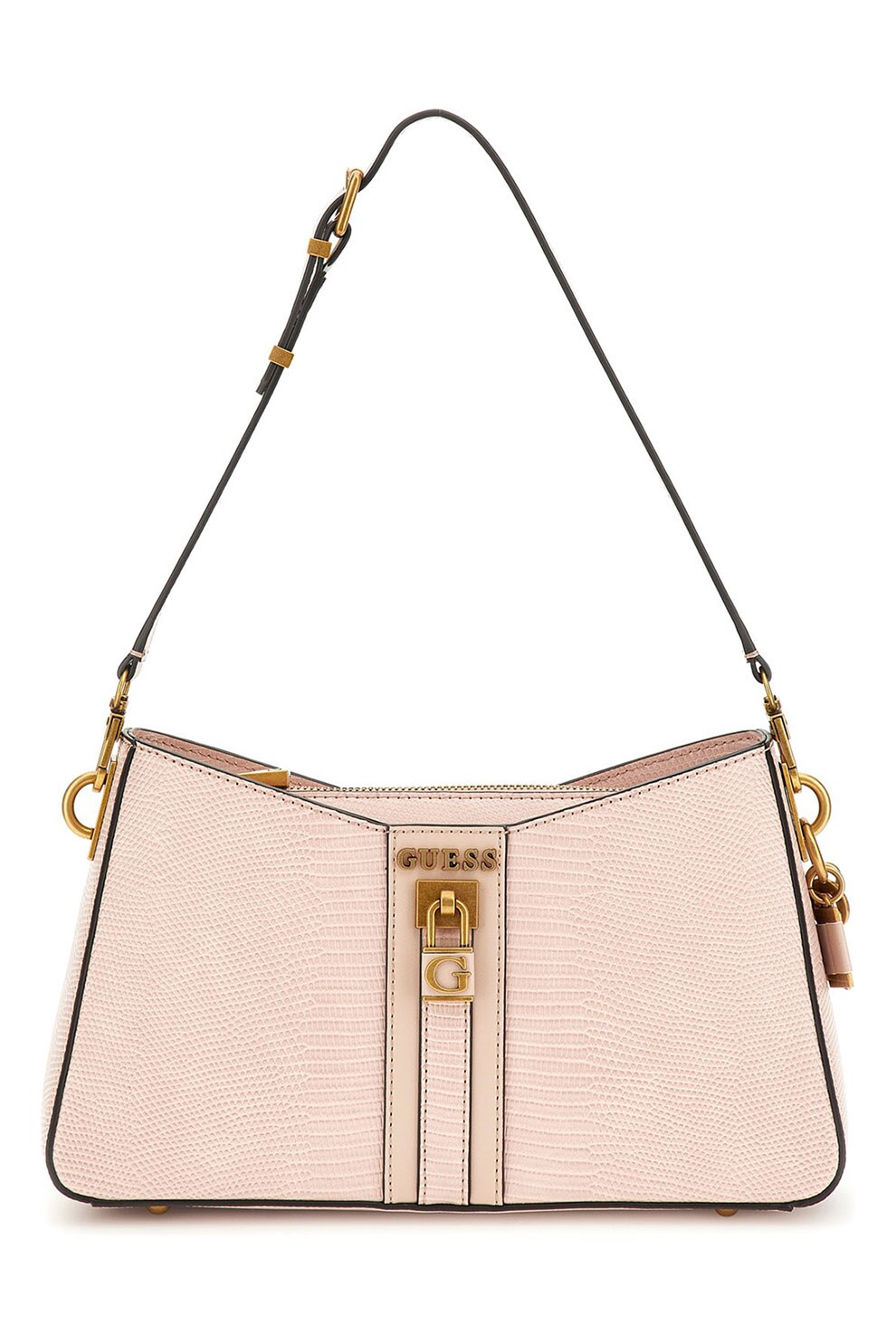 Guess, Geanta de umar cu bareta detasabila Ginevra, Roz pastel - eMAG.ro