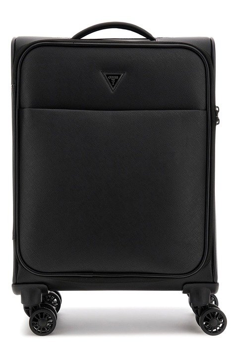 Guess Naples kabinos bőrönd, Ökológiai bőr, 56 cm, Fekete