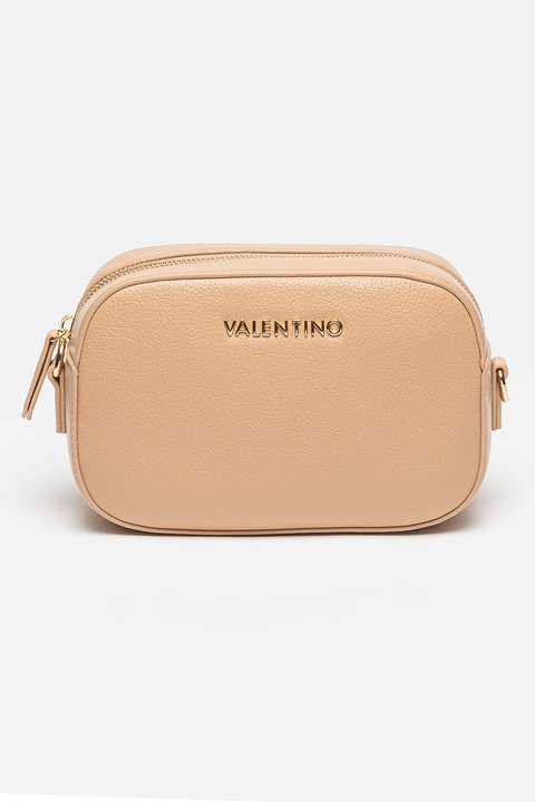 Valentino Bags, Special Martu keresztpántos műbőr táska, Sötétbézs