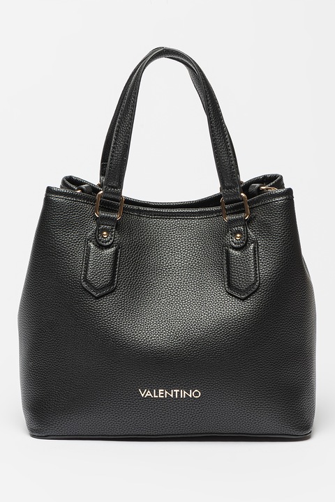 Valentino Bags, Geanta shopper din piele ecologica Brixton, Negru