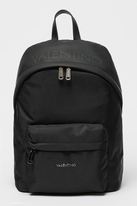 Valentino Bags, Rucsac cu buzunar pentru laptop si logo Oceano, Negru