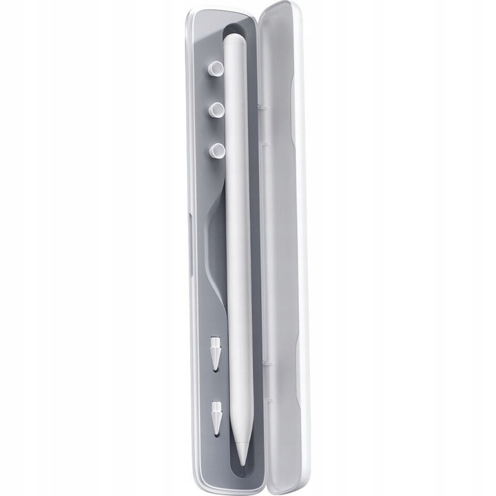 Etui Baseus Smooth Writing 2, alb, compact, magnetic, pentru stylus