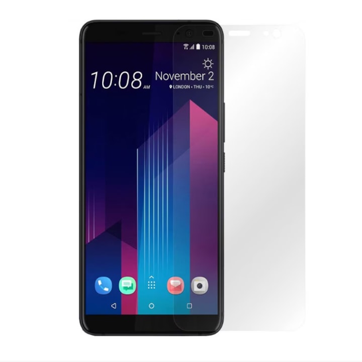 Folie de protectie compatibila cu HTC U11 Plus, Poliuretan, Transparenta