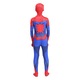 Costum Spiderman pentru copii, Paienjenelul si Prietenii lui Uimitori, EvrikaUnity®, Premium Lycra 3D®, 5-6 ani, 130 cm, Rosu/ Albastru deschis