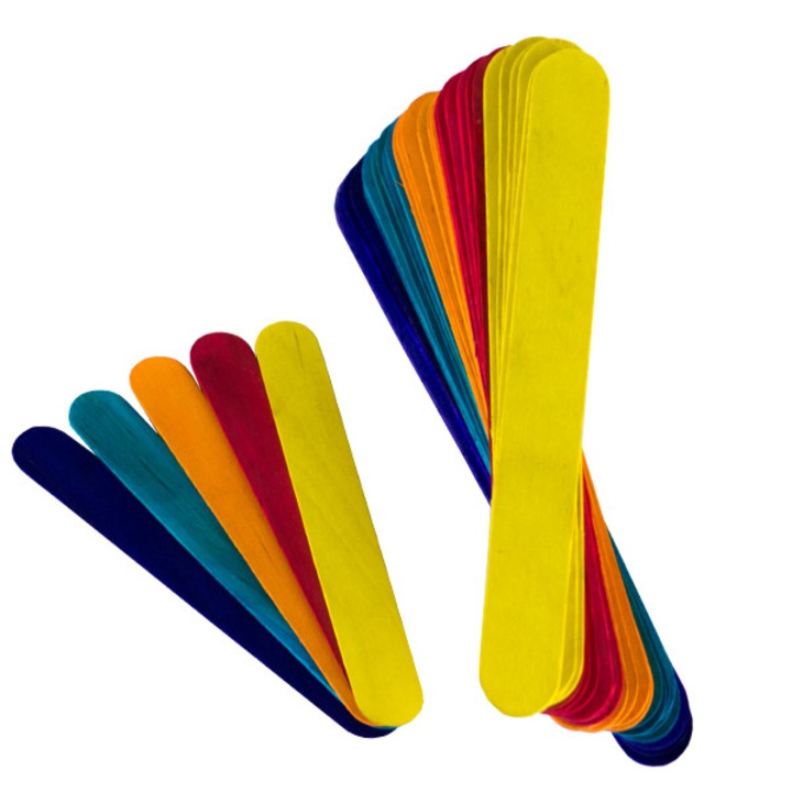 Set 50 spatule colorate ceara