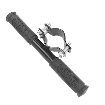 Maner ghidon suplimentar trotineta, Chigoods, 25 cm, reglabil, mansoane din silicon, negru