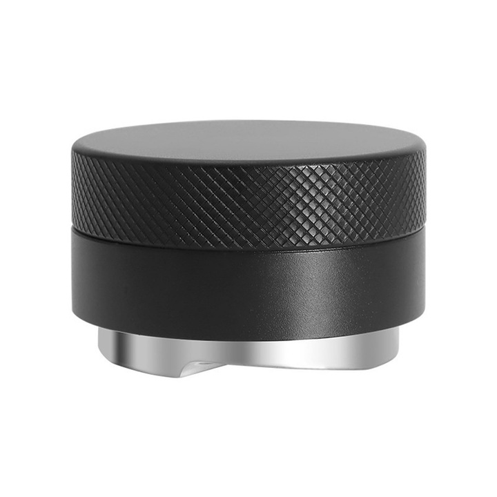 Тампер за кафе, Неръждаема стомана, 51 мм, Черен