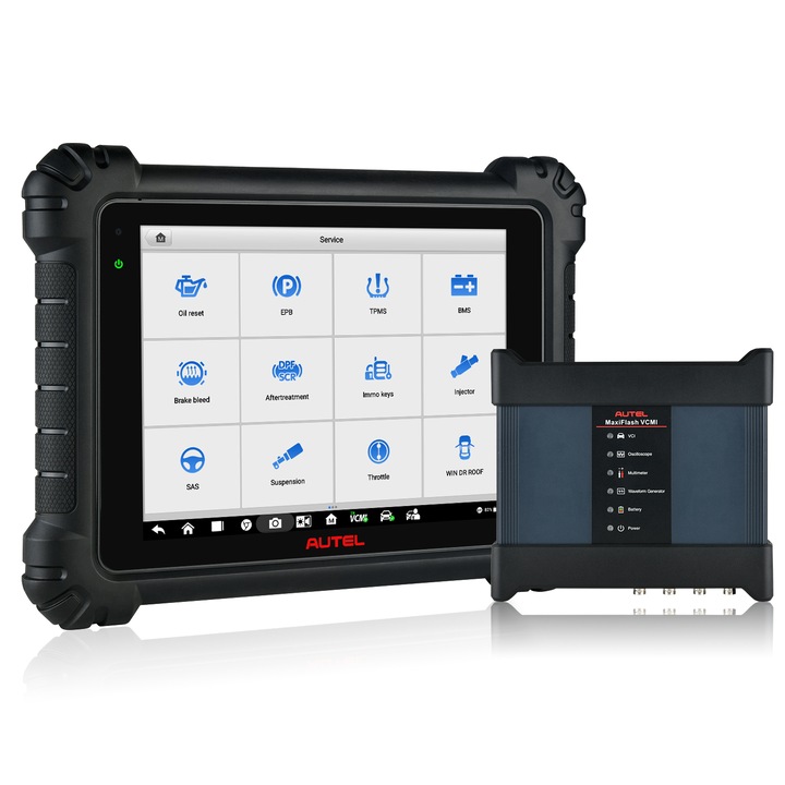 Autel MaxiSys MS919, 10 hüvelykes érintőképernyő, 128 GB-os beépített memória, Android 7.0