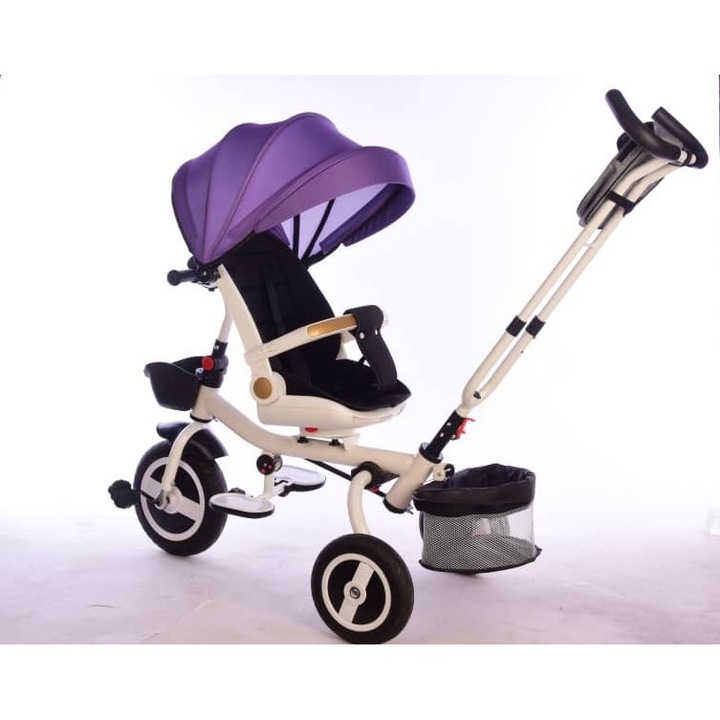 Мултифункционална Детска Триколка 3 в 1 SUN, Лилав