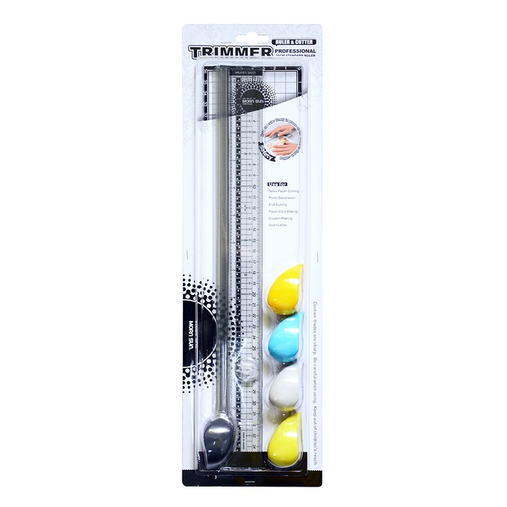 Подложка за рязане Attractive Trimmer, 5 вида остриета, 38 x 10 см