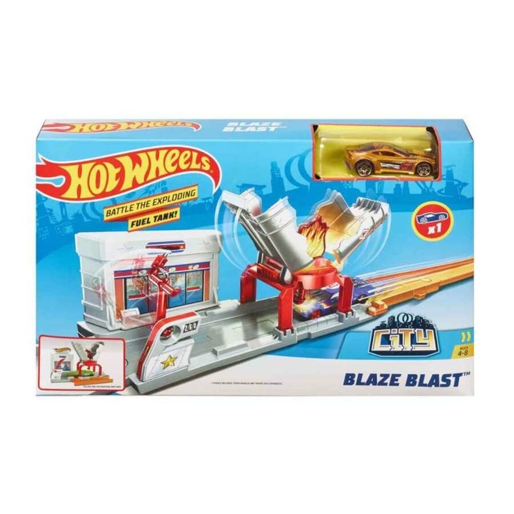 Hot Wheels City szétnyitható Pályaszettek - Többféle