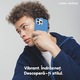 Husa CASEY STUDIOS™ pentru Apple iPhone 15 Pro Max, Soft Silicone Premium, Microfibra in Interior, Cadet Blue, de Protectie, Ultra Slim, pentru Incarcare Wireless, Margini Ridicate pentru Protectia Ecranului si a Camerelor