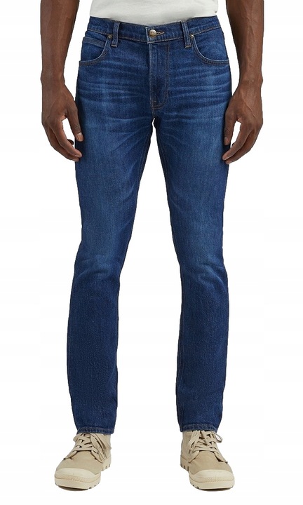 Blugi pentru barbati, Lee, Bumbac/Elastan, Albastru, 31 US