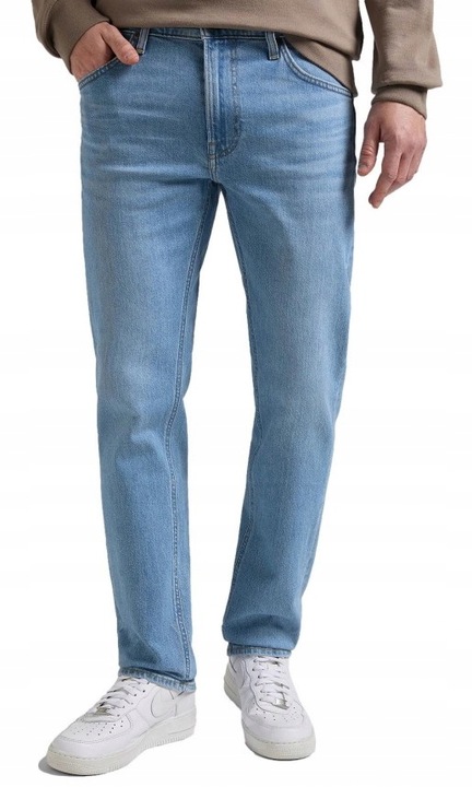 Férfi farmernadrág, Lee, pamut/elasztán, kék, 31 US