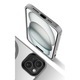 Husa de Protectie, Compatibila Apple iPhone 15 Plus, Doctor Shield Fantom, MagSafe - Gri