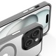 Husa de Protectie, Compatibila Apple iPhone 15 Plus, Doctor Shield Fantom, MagSafe - Gri
