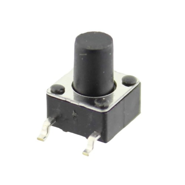 Microintrerupator, 6x6mm, OFF-(ON), SPST-NO, SCHURTER, 1301.9318, T156395