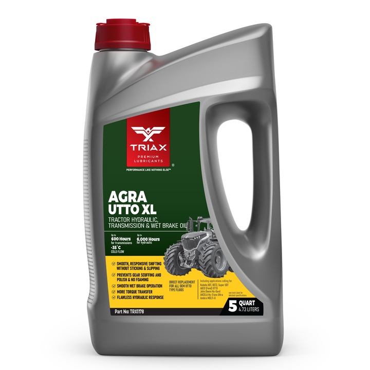 Ulei Hidraulic si Transmisie pentru utilaje agricole, TRIAX Agra UTTO XL, 4.73L