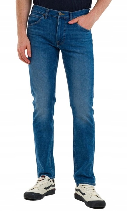 Blugi barbati, Lee, Bumbac, Albastru, US3