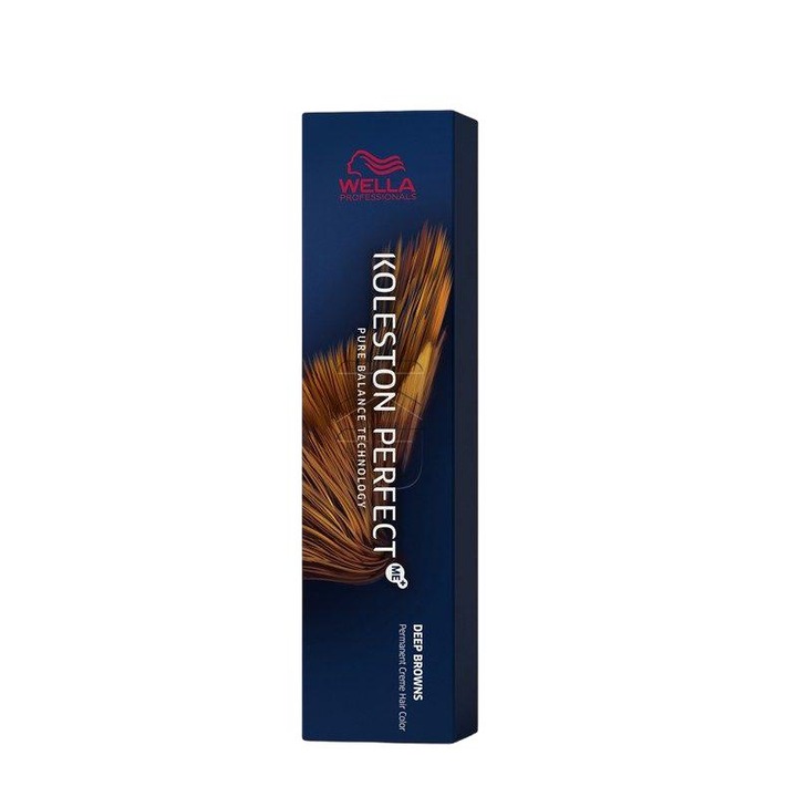 Vopsea Wella Professionals, Koleston Perfect Me+, Deep Browns, 5/73, Castaniu deschis, 60ml