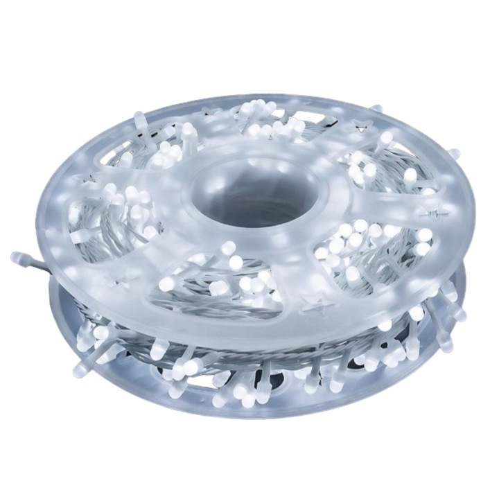 Beépítési tekercs, kültéri, 500 LED, 50 m, hideg fehér
