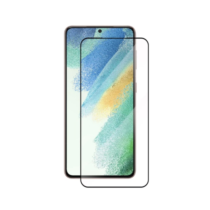 Folie de protectie compatibila cu Samsung S22 Plus 5G, Negru-Transparent