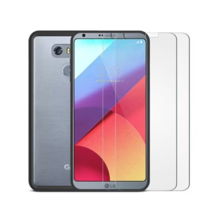 Folie protectie compatibila cu LG Q6, Sticla Temperata 9H, Transparenta