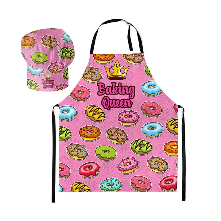 Rendező és kupakkészlet gyerekeknek, Fullprint, Donuts