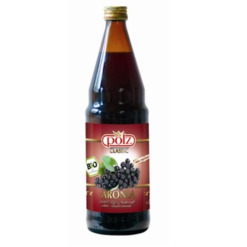 Suc organic de aronia 100% natural 0.75 L, Polz Suc organic de aronia 100% natural 0.75 L, Polz
