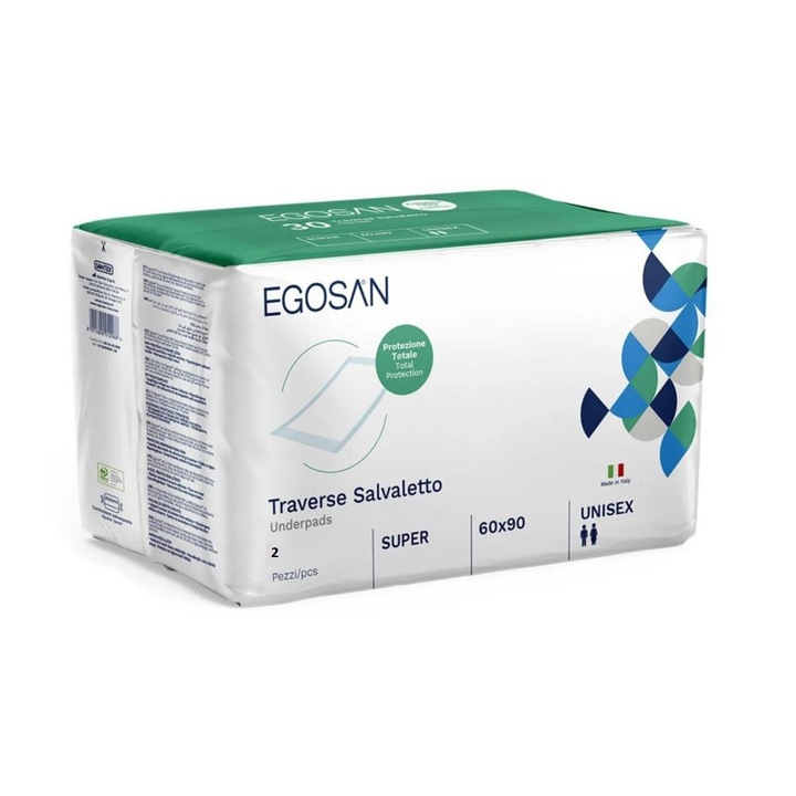 Aleze de pat EGOSAN 60x90 cm 2 buc packet try