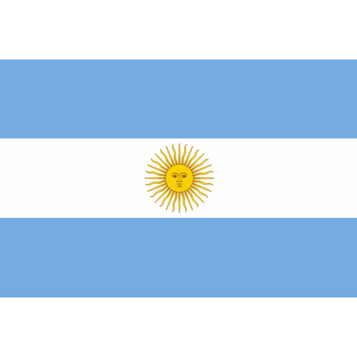 Steag Argentina, dimensiune 150x90cm, poliester, Vision XXI