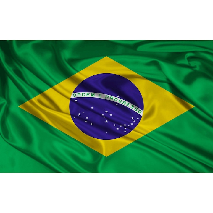 Steag Brazilia, dimensiune 150x90cm, poliester, Vision XXI