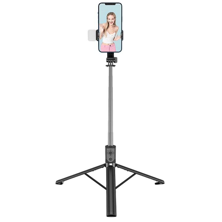 Селфи стик, Kcmultifunc, USB, черен