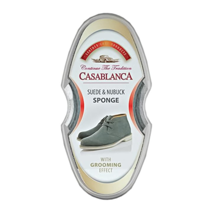 Set 2 x 12 Bureti pentru Pantofi cu Silicon, pentru Piele Nabuc, Casablanca