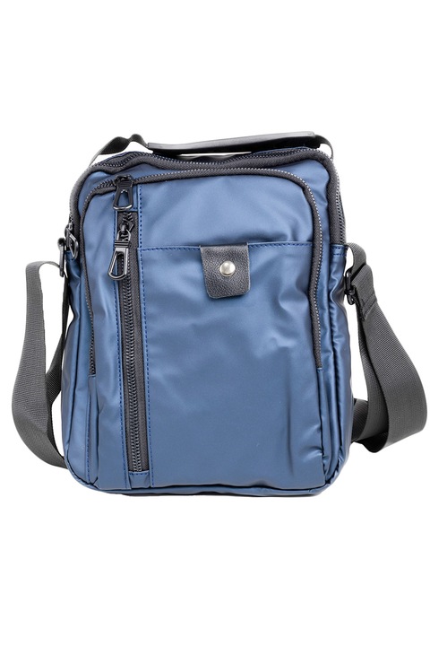 Мъжка чанта през рамо, Naimeed D5440, Oxford, синя, 22x5x27 см