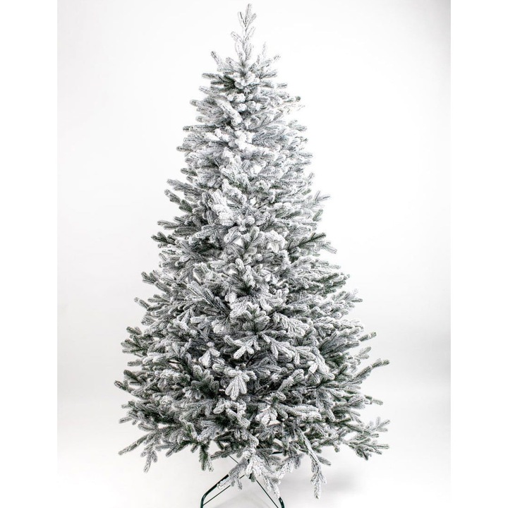 Brad artificial Christmas Deluxe Sersimo, Viena nins, 3D, 210cm