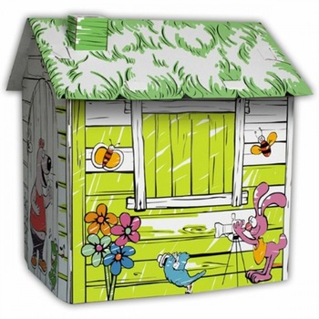 Casuta carton Happy Farm 88*72*88 m Casuta carton Happy Farm 88*72*88 m