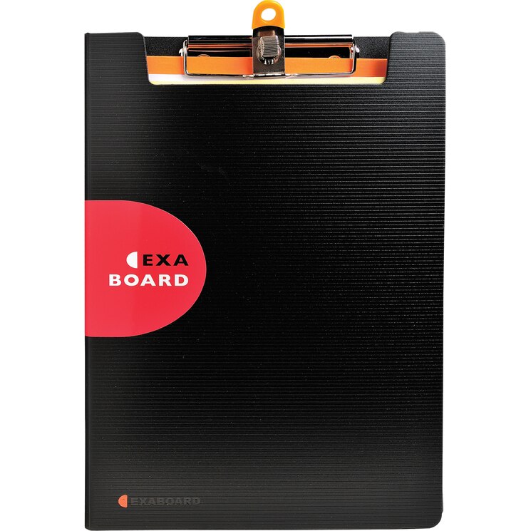 Clipboard dublu cu elastic Exaboard, Exacompta, Negru