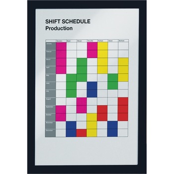 Suport afisare A4 Duraframe, cu rama magnetica, Negru Suport afisare A4 Duraframe, cu rama magnetica, Negru